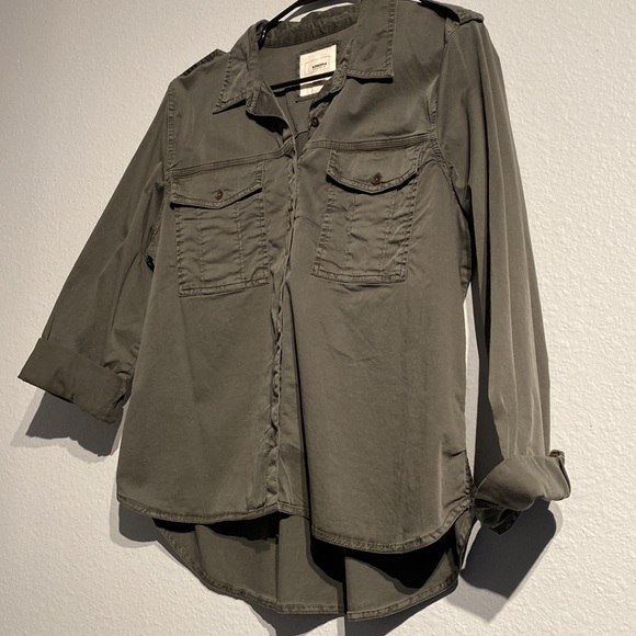 🆕WOT Sonoma Button down, deep army green XL - Picture 5 of 13